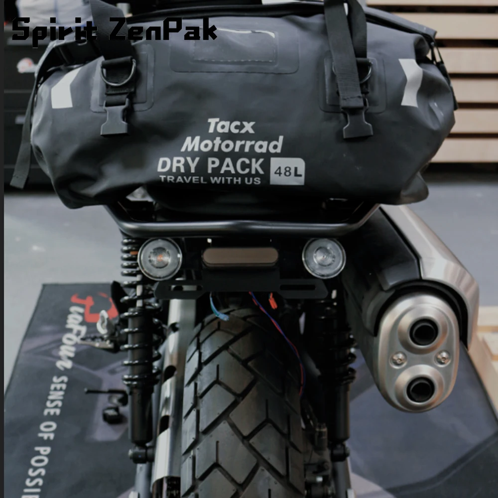 دراجة نارية الأمتعة الخلفية قوس الركاب المقعد الخلفي مقبض السكك الحديدية مقبض إمساك صالح CL250 CL300 CL500 SCL500 2023-2025