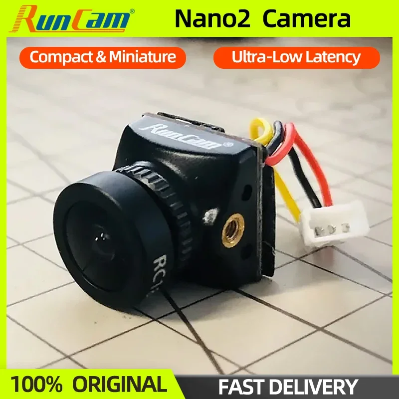 

RunCam Nano 2 FPV Camera 2.1mm/1.8mm CMOS 1/3" 700TVL Nano2 Mini Camera For FPV RC Racing Drone Quadcopter Parts