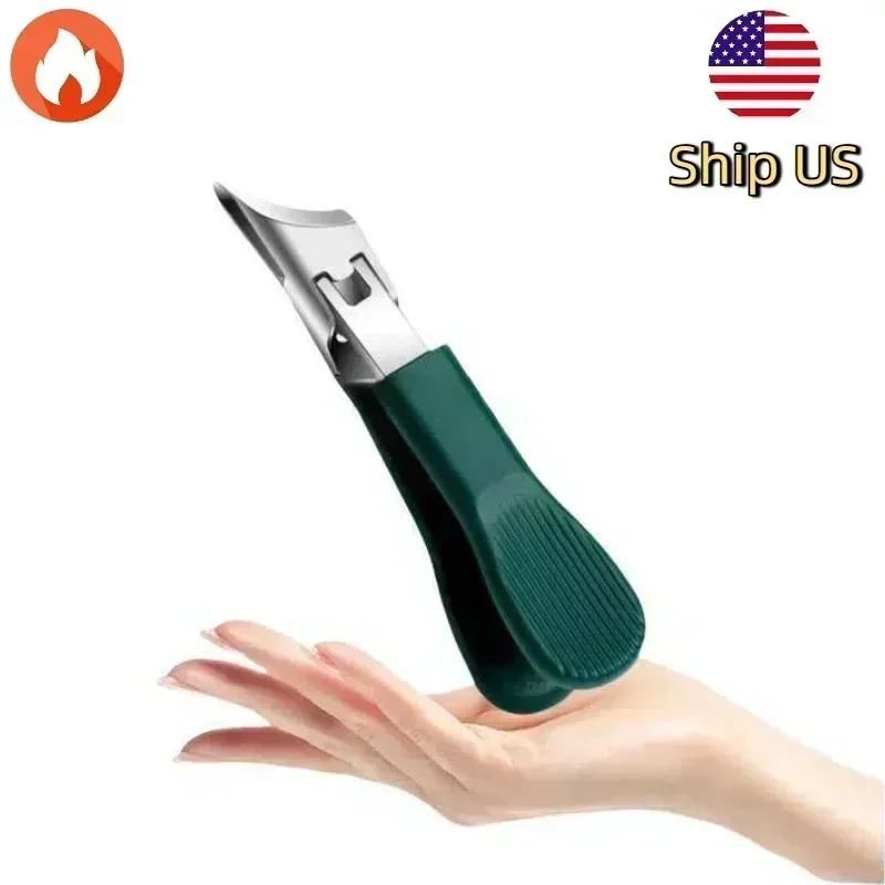 

3-Piece Eagle Beak Clipper Kit (Green) | Must-Have for Thick Nails: Easy Cutting + Gentle Ingrown Lifting + Filing