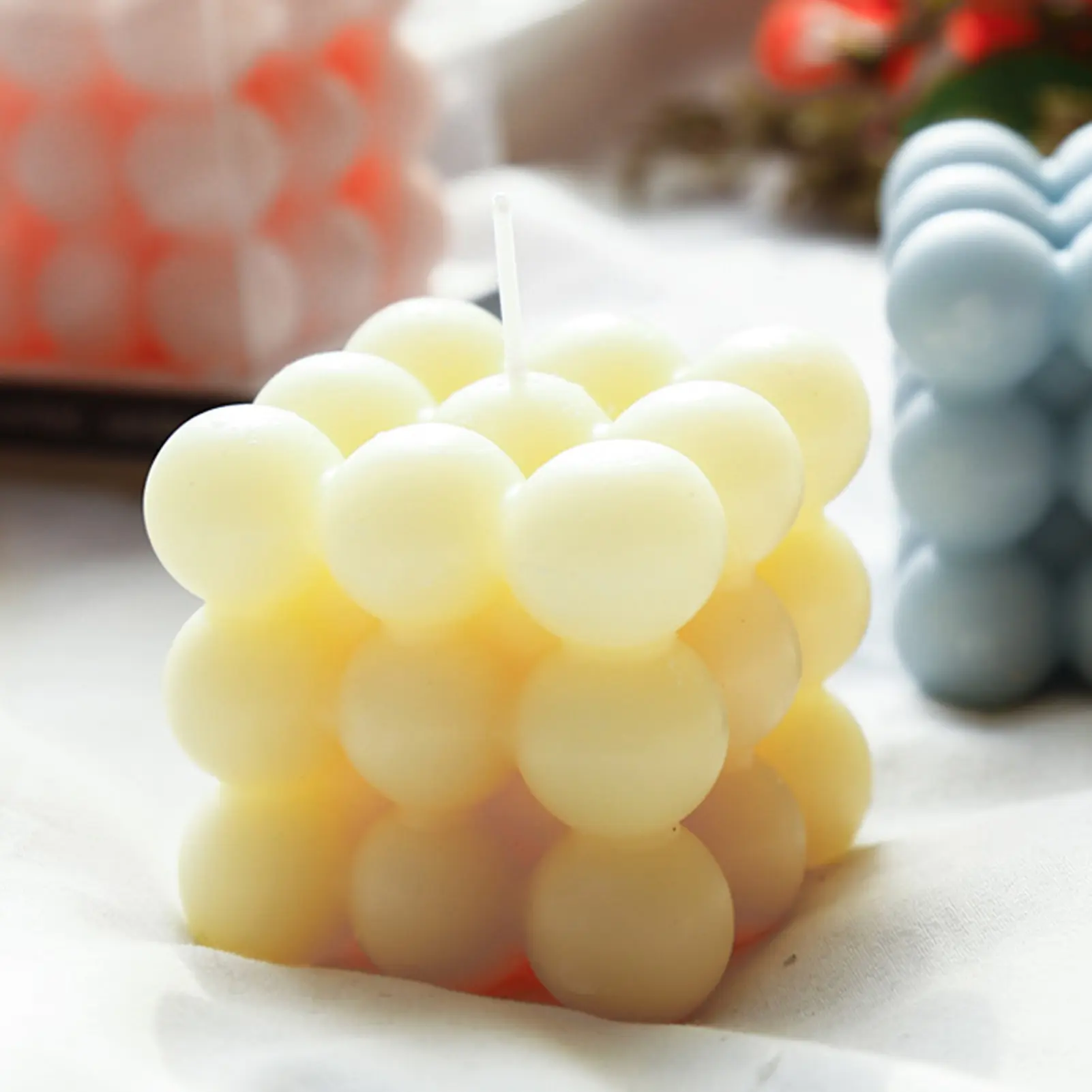 Bubble Candle Soy Pure Wax Gifts Home Ornaments 100% Plant Ingredients Nearly No Soot Formation Various Fragrance Candle