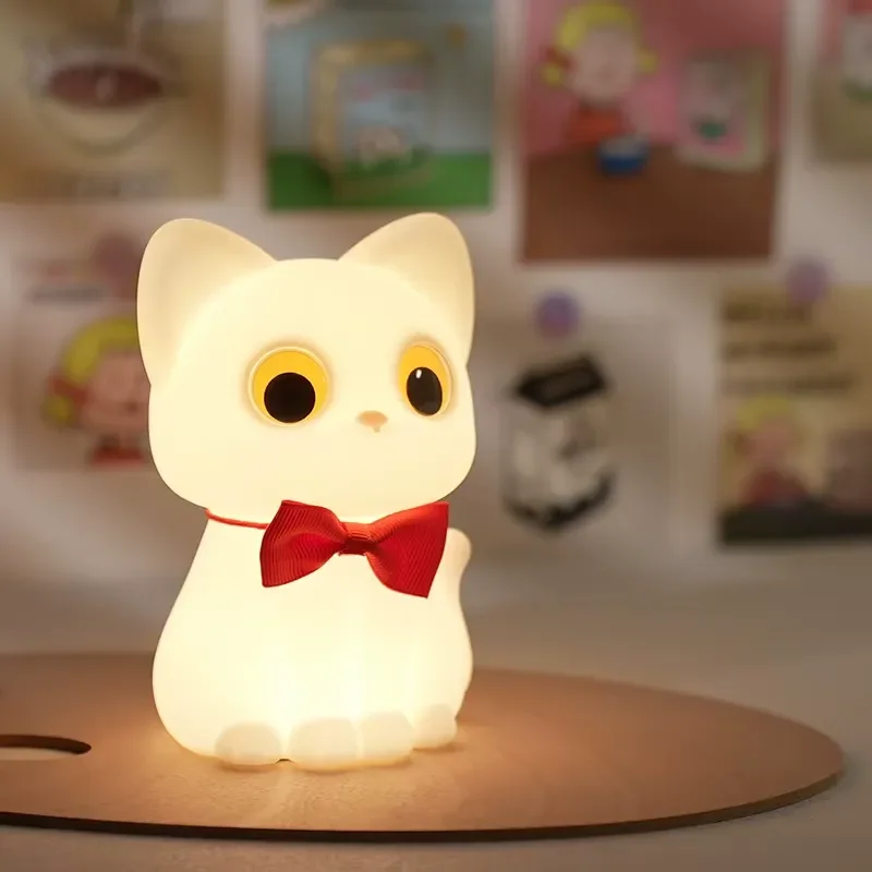 LED Night Light with Motion Sensor Creative Dreamy Decoration Lamp for Children Kids Room Sleep Aid Toy Gift