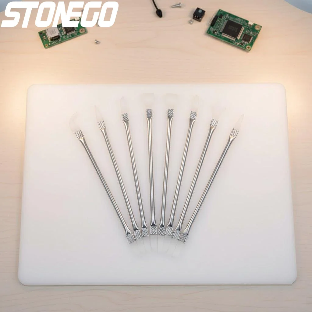 

8 in 1 IC Chip Repair Tool Set for Mobile Phone Computer NAND IC Removal Burin Metal Thin Precision Kit