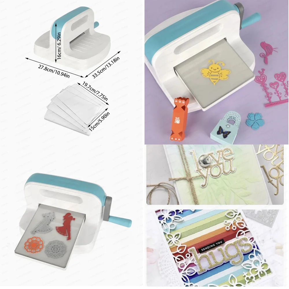 

2026 hot sell -A5 Size Manual Die Cutting Embossing Machine DIY Handmake Tools 6 Inch Opening For Scrapbooking Art Craft Card Ma