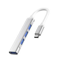 Aluminium Alloy Hard Drive OTG Adapter High Speed Data Transmission Type-C HUB 7 Ports Docking Station USB 3.0 Expander