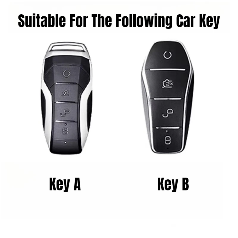 Modified Car Key Fob Shell Cover for BYD Tang DMi Qin Seagull Seal Dolphin Yuan Pro Han EV Song Plus Key Case Protective Holder