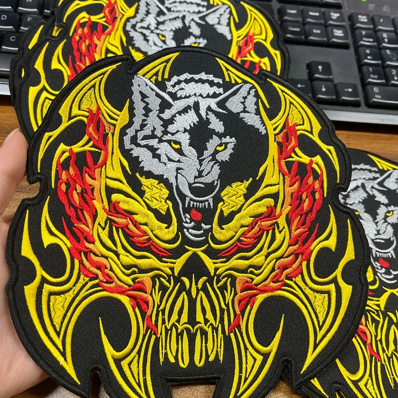 Custom Embroidered Patches DIY Custom Pattern Patch Print,Woven,/Hook Loop,Sew, Iron On Patches For Clothing Company Team Logo - view 6