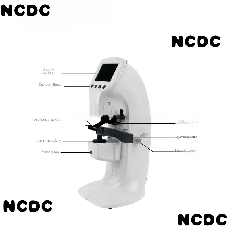 D-900 Computer Search Device Color Screen Automatic Vertometer With Pupil Distance Measurement Accurate