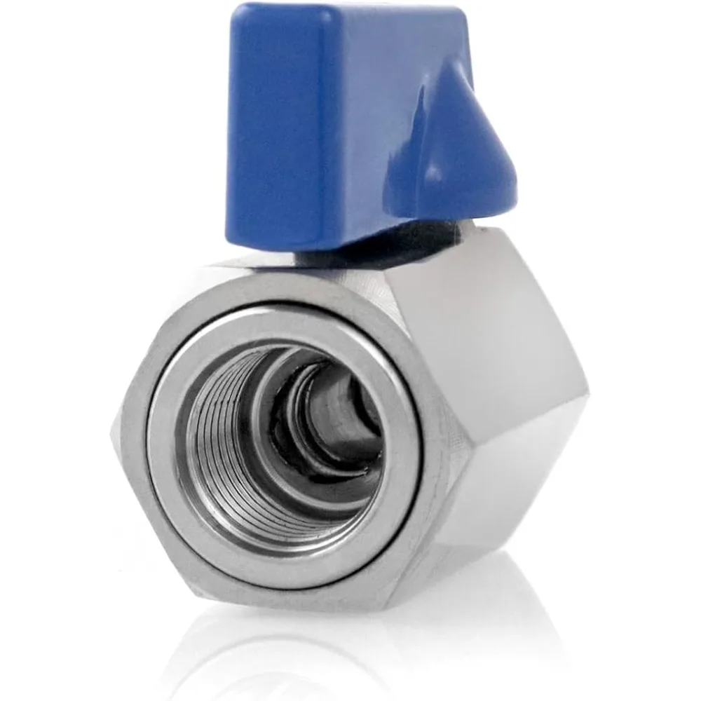 

Для водяных насосов, резервуаров, уличный кран, аэроградусная латунь, мини-шаровой клапан 1/4 и 3/8, внутренний x мужской запорный клапан, управление переключателем