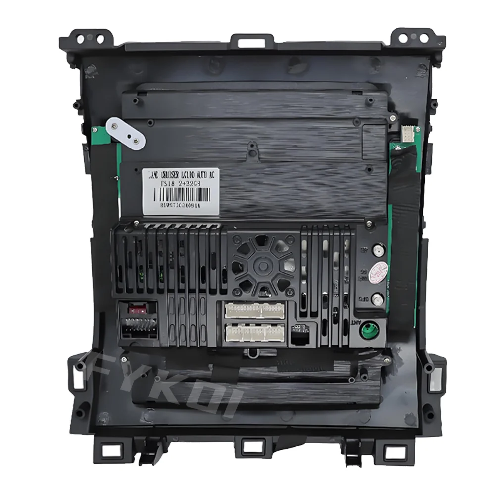 راديو سيارة شاشة كاربلاي 10.4 بوصة أندرويد 15 لبرادو 120 لكزس GX470، لتويوتا لاند كروزر VXR 2002-2009 فيديو الوسائط المتعددة 4G BT