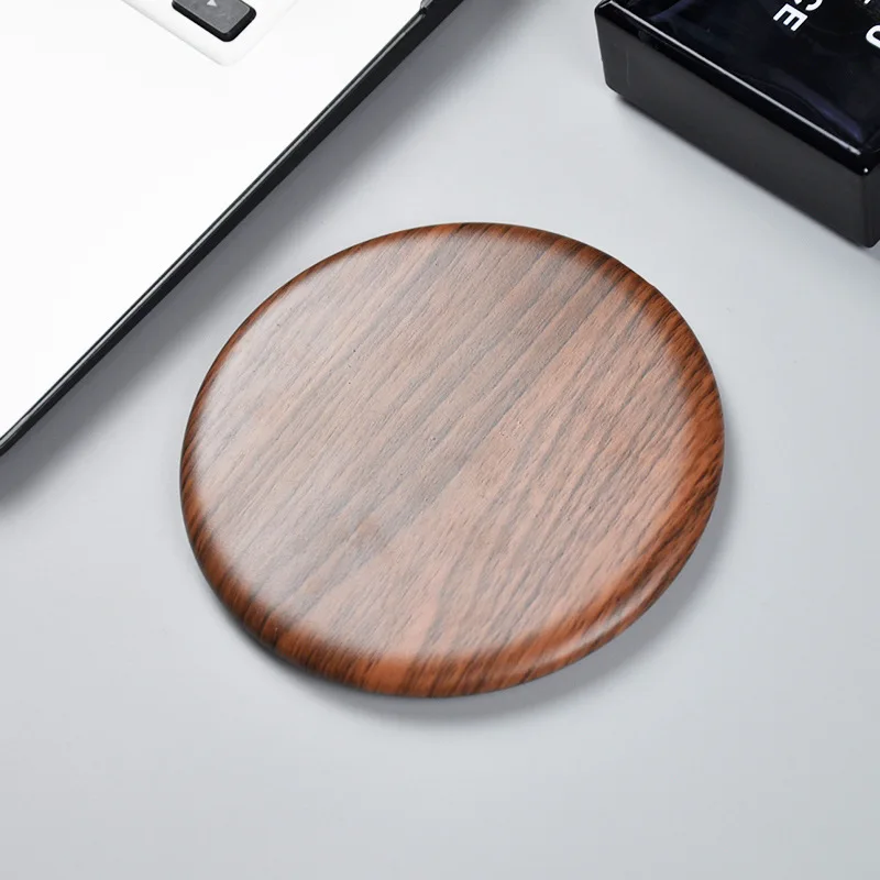 

Wireless Charger Stylish Wood Quick Charge for Mobile Phone 15W Max Fast Charging Wooden Wireless Charger with QI-Enabled Device