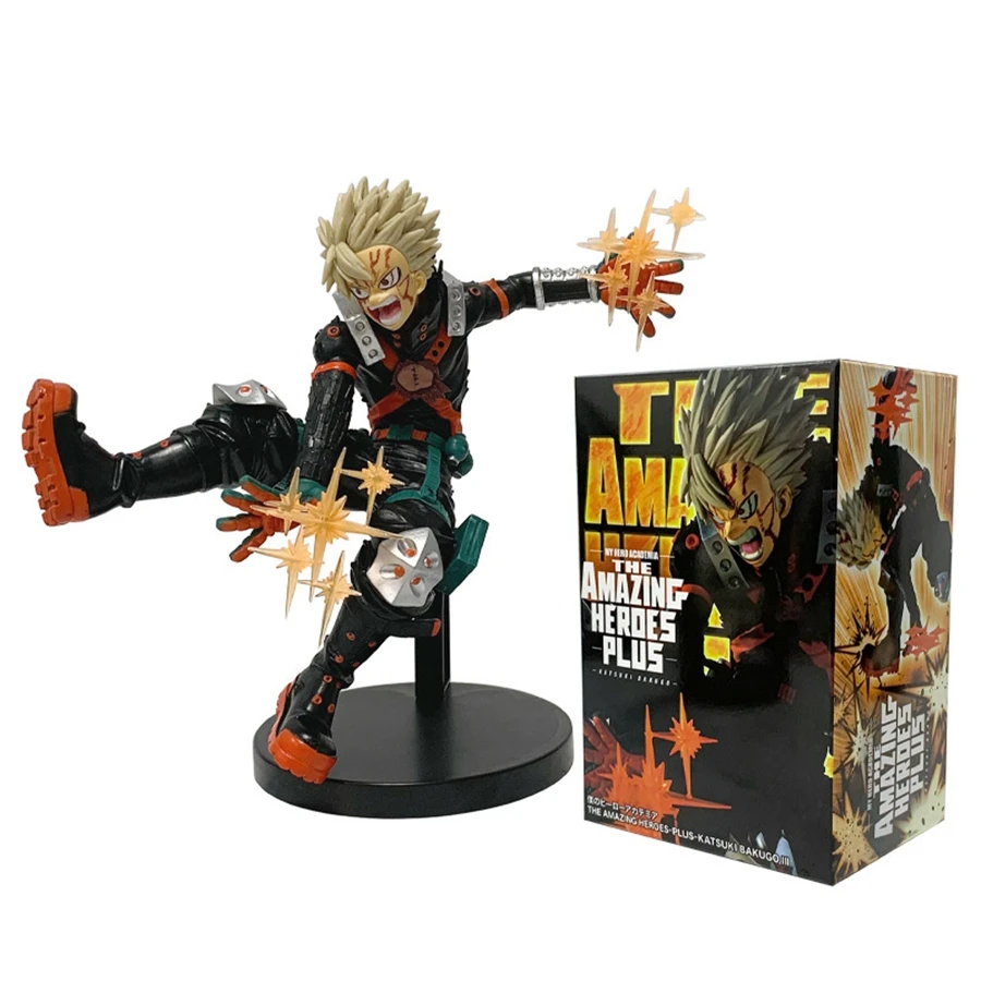 18 cm Boku no Hero Academia Anime Figuur Bakugou Katsuki Acchion Figuur Midoriya Izuku/Todoroki Shoto Beeldje PVC Koc C Bodemtemperatuur en ys - afbeelding 2