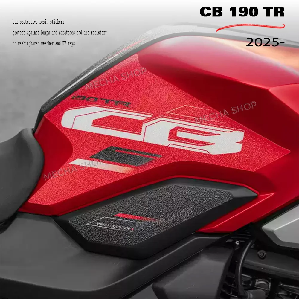 

For CB190TR 2025 2026 Motorcycle Accessories Side Tank Pad Anti-Slip Sticker Gas Knee Grip Protector Decal