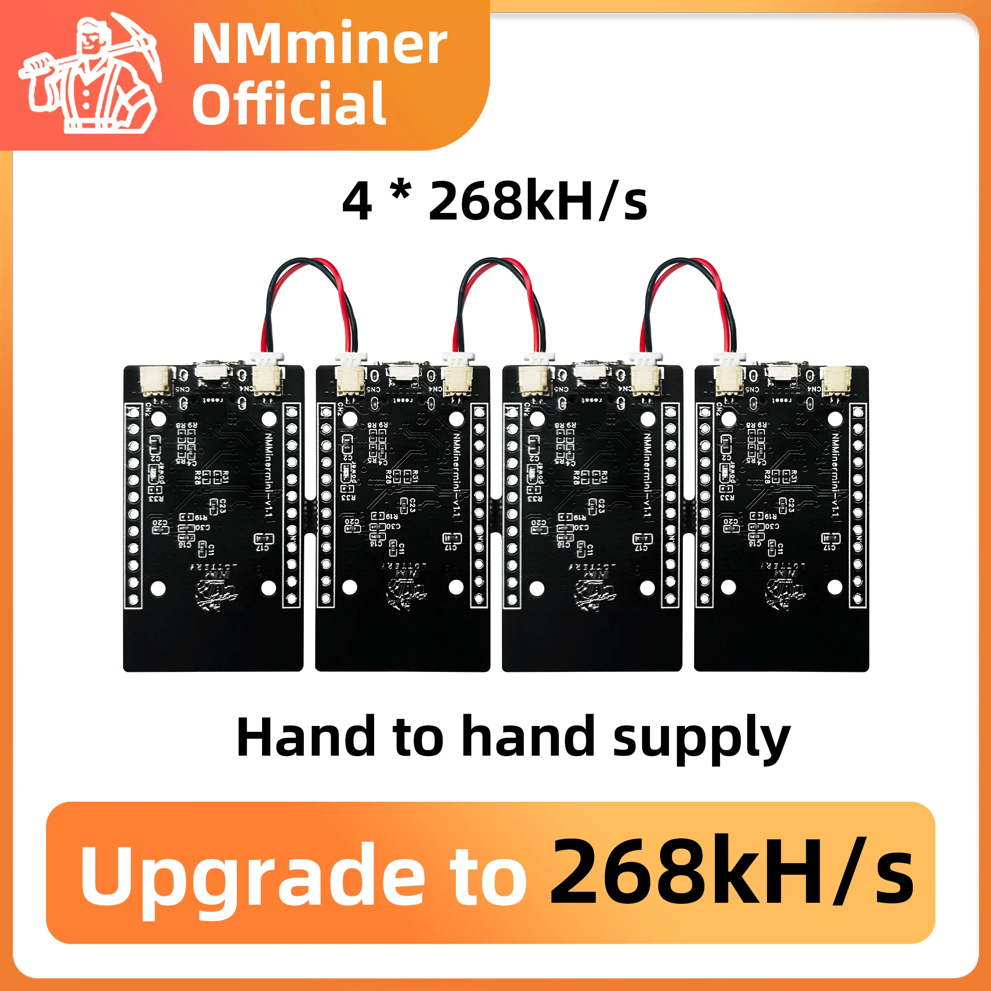 NMMiner Official new Nerdminer v2 deeply optimized 256KH/s*4=1MH/s ESP32-S3 Mini BTC Solo Lottery Lucky Miner botchain tower