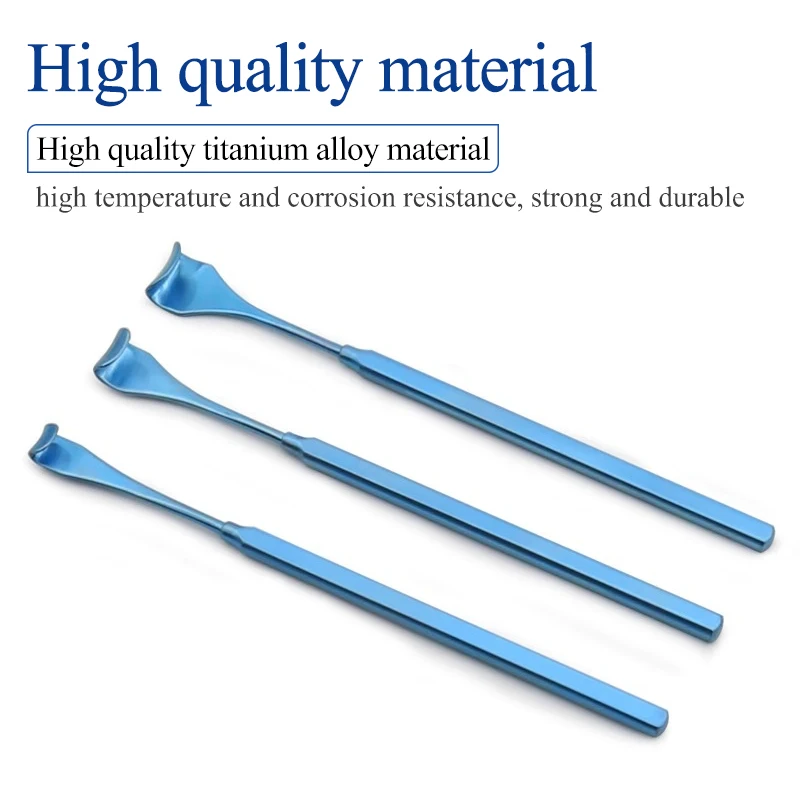 Cosmetic Titanium Eye bags Pull Hook Eyelid Hook Tool Lid Retractors Ophthalmic Instruments