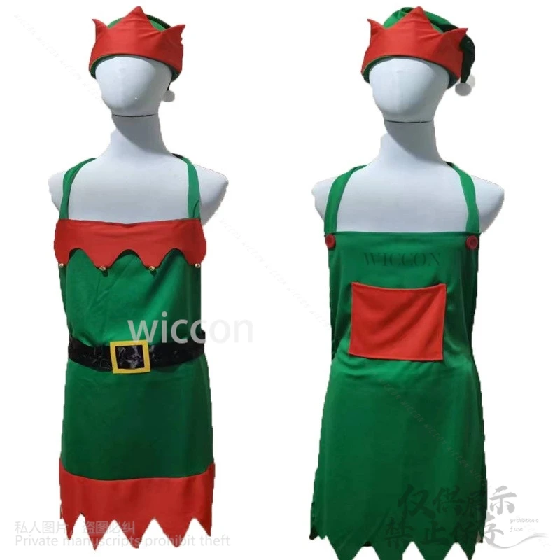 2024 Weihnachten Cosplay Kostüm Kleid Lolita Santa Hut Gestreifte Strumpfhosen Sext Wear Cover Anzug Weihnachten Party Geschenke Für Frauen Mädchen