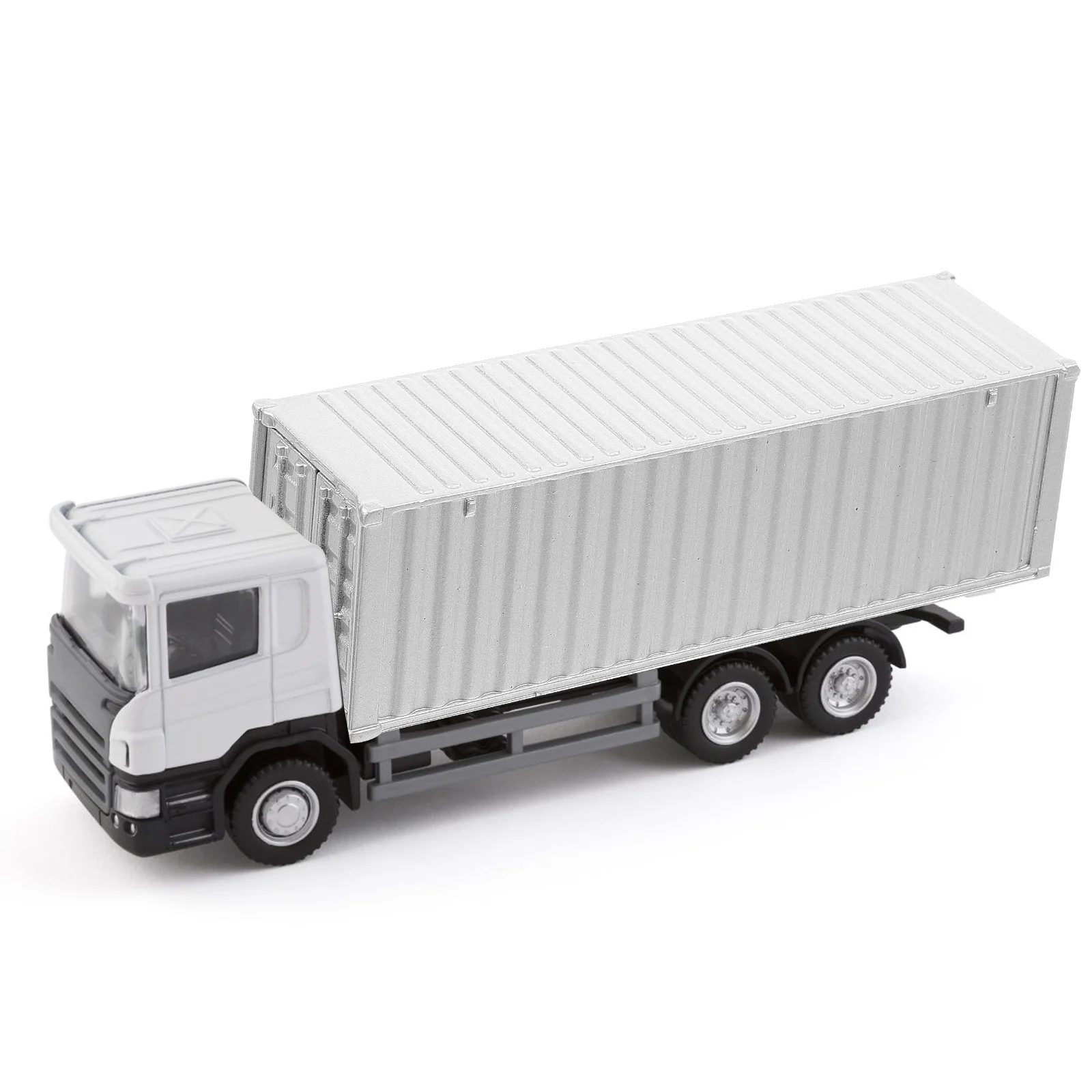 1:50 Alloy Container Model Transport Vehicle Toy Accessories Truck Carriage Metal Crafts Making DIY Train