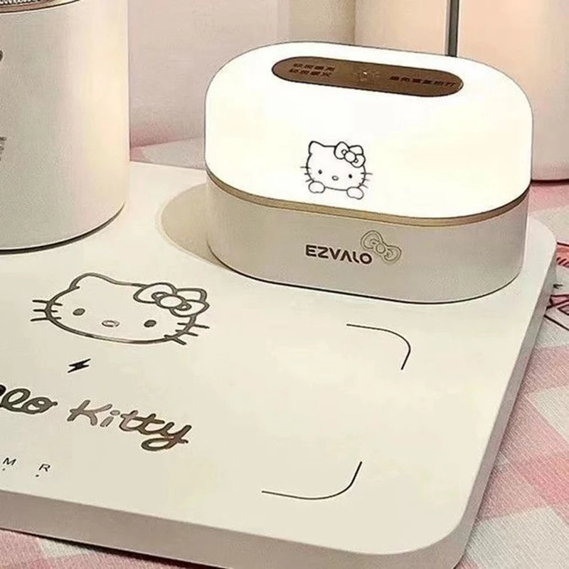 ملصقات معدنية كرتونية مطلية بالكهرباء Sanrio Hellokitty Diy ملصقات جراب هاتف مقاومة للماء مطلية بالكهرباء هدايا عيد الميلاد