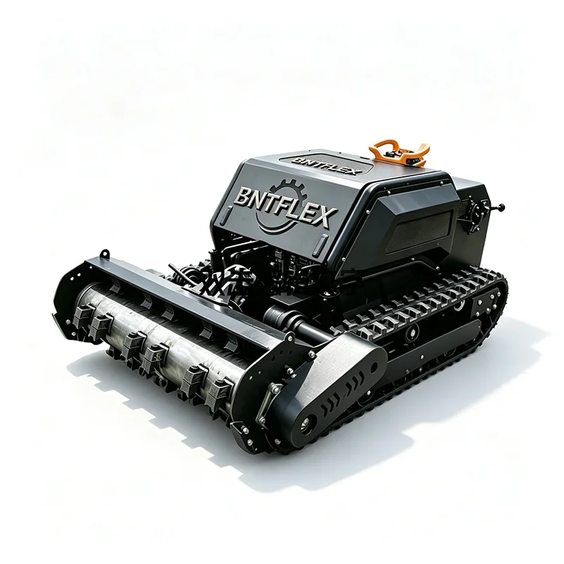 BNTFLEX Remote Control Crawler Diesel Brush Cutter, Intelligent Tracked Lawn Mower, Garden Orchard Shrub Mulcher, Land Clearing view 5