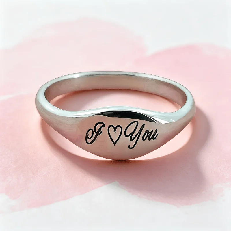 Minimalist Elegant Engraved 
