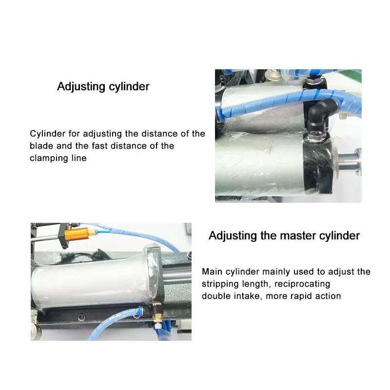 Cable Stripping Machine Multi-Core Sheath Wire Stripping Equipment Semi-Automatic Large Square Wire and