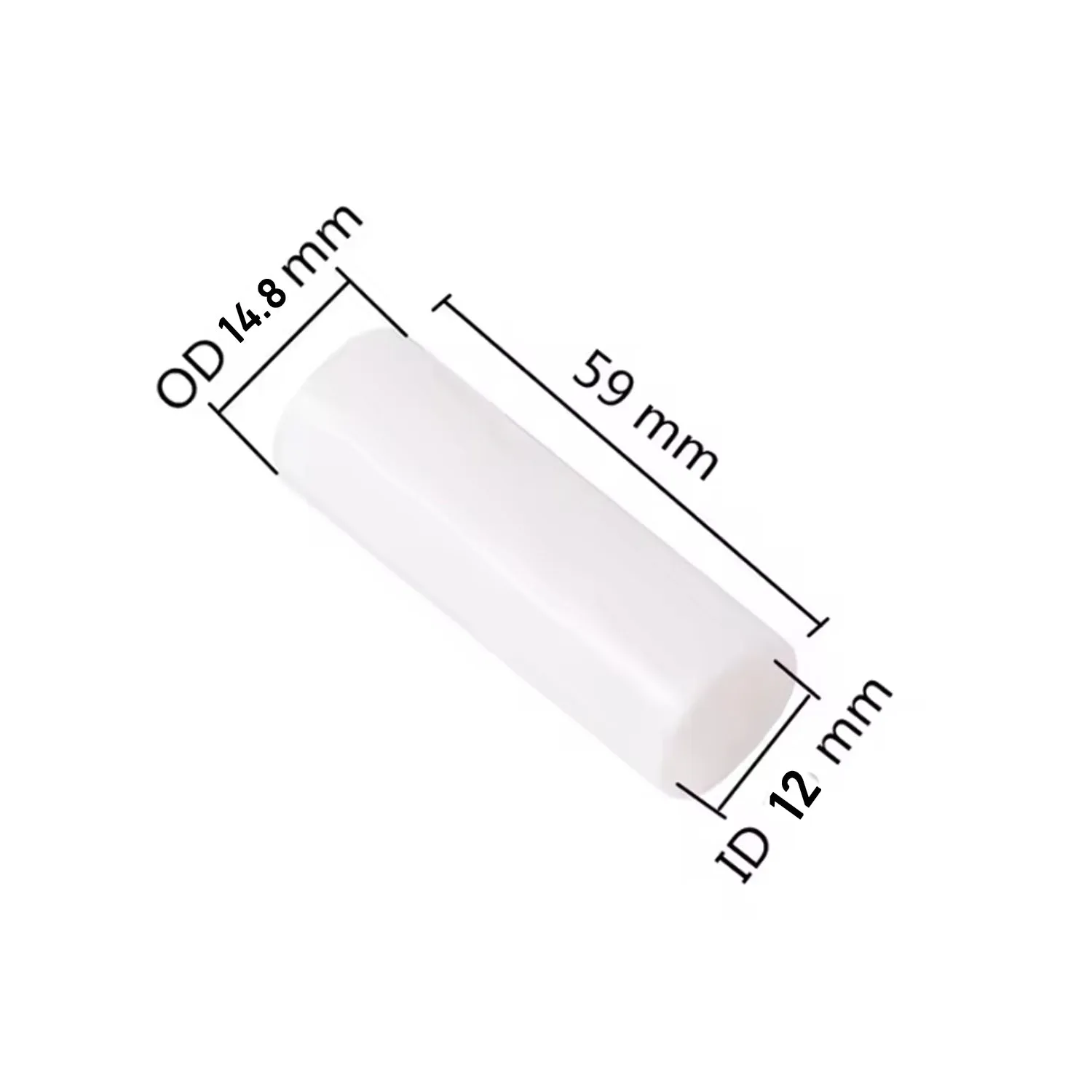 

12mm ID PVC Straight Connector Pipe Fitting for DIY Tent