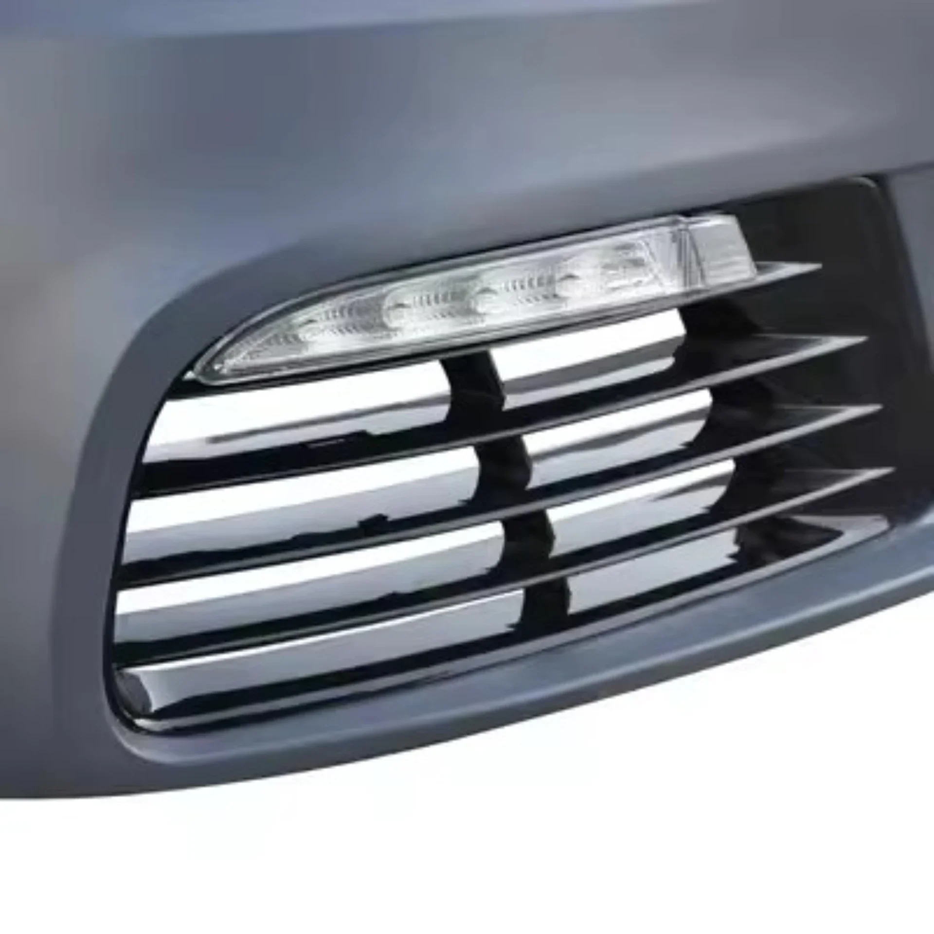 Body Kit Front Bumper Assembly Grille for Volkswagen vw Sagitar Jetta 12-18 Convert R Style Bumper Daytime Running Light