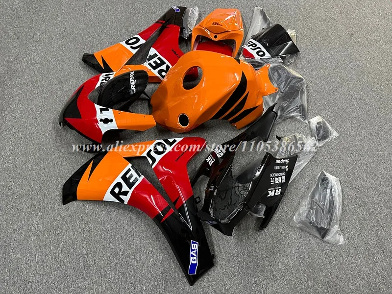 New ABS Motorcycle Fairings Kit Fit For HONDA CBR1000RR 2008 2009 2010 2011 Bodywork Set Custom Red Orange