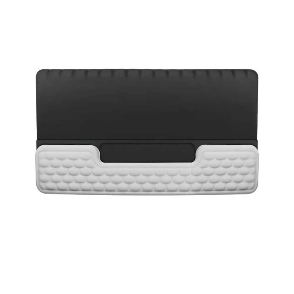 Computer Integrated Keyboard Stand Tilted Portable Wrist Support Pad Soft Non-Slip Ergonomic Keyboard Riser Computer Use