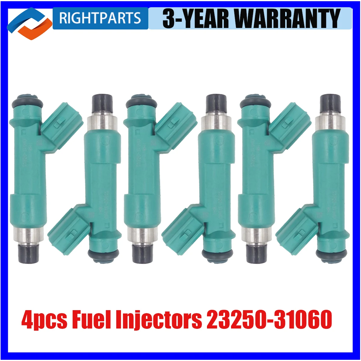 

New 23250-31060 23209-39075 Fuel Injectors For Toyota 4Runner 2003-2009 FJ Cruiser 2007-2009 Tacoma Tundra 2005 4.0L 2325031060