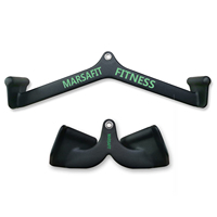 Gym Home Pully Cable Attachment  Triceps Back Blaster Bar Machine Accessories  Fitness Hand Grips For Lat Pull Down Rowing