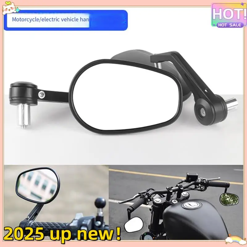

Superior-Universal 22Mm Motorcycle Handlebar Oval Rearview Reflector Mirror Modification Kit A