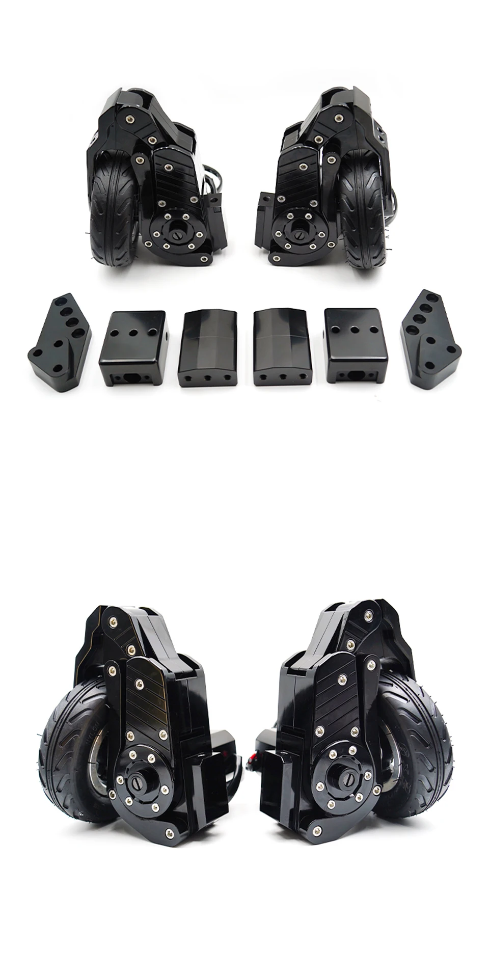 Motorcycle Auxiliary Parking Bracket & Wheels, Anti-Tipping Stabilizer For Heavy Cruiser Bikes