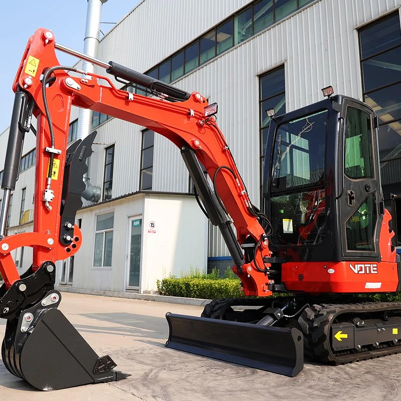 High Quality 3.5 Ton Mini Excavator Multi Functional Micro Digger 2ton Municipal Engineering customized New Crawler Excavator