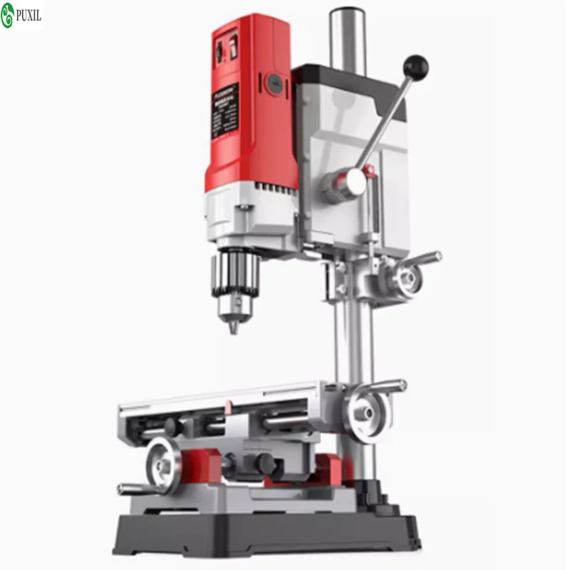 

710W/880W/1050W Small Household 220V Industrial Grade Drilling Machine Mini Rotary Electric Drill High Precision Drilling Machin