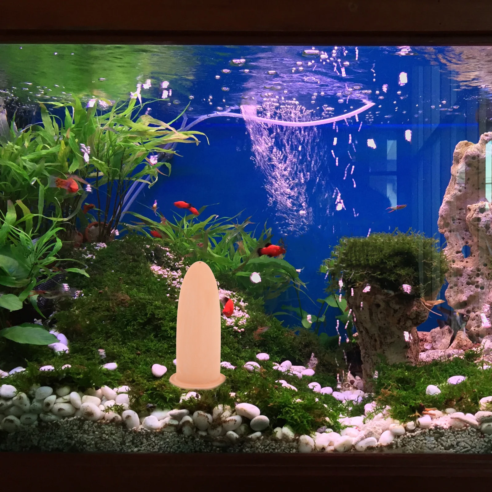 

Fish Spawning Cone Angelfish Breeding Pottery Cave Stable Fish Tank Decoration Breeding Cone Spawning Barrel Tank