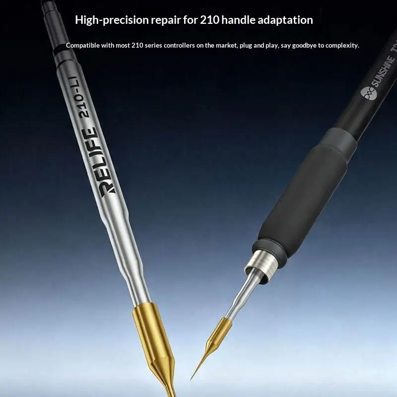 

210-LI Ultra Fine Soldering Iron Tip For Precision Fly Wire Jumper Repair 210 Series Tip For Phone PCB Microsoldering Tool