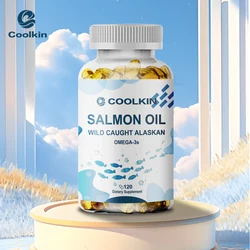 Salmon Oil - Supports Brain and Nervous System, Skin Health, Antioxidant