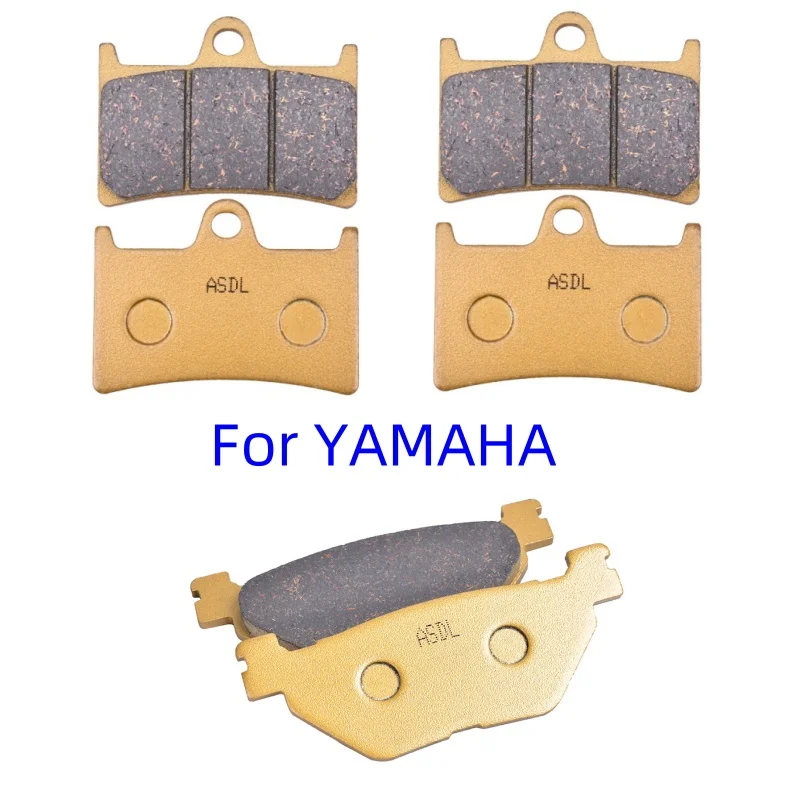 Motor Front Rear Brake Pads For Yamaha XV1700 XV1900 FJR1300 T-Max 530 560 XP530 XP500 A TDM900 XT1200 Super TenereABS
