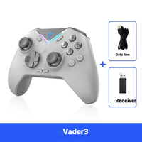 Flydigi Vader 3 Rgb Lamp Bluetooth2.4g Wireless Gamepad Hall Linear Trigger For Switch/Pc/Steam/Ios Games And Video Games Ns