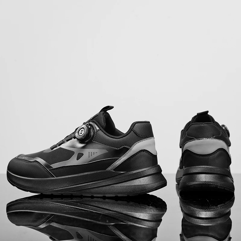 

Men's Sneakers New Outdoor Climbing Shoes Breathable Mesh Anti-slip Thick Bottom Sports Casual Shoes Elastic Zapatillas Hombre