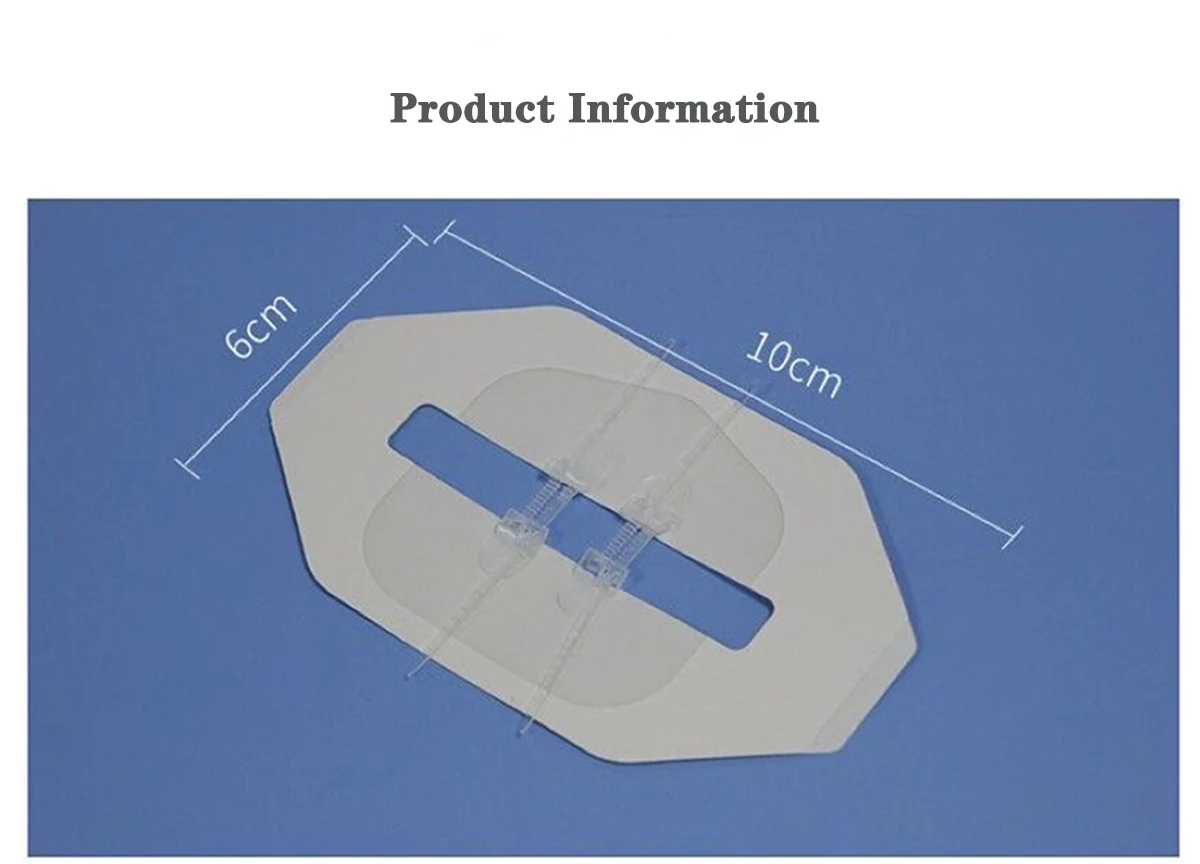 Zipper Band-aid Painless Wound Closure Device Suture-free Wound Dressing Patches Zip Suture Reducer Band Aid