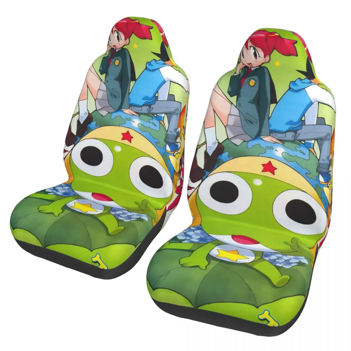

Comedy Anime Sgt Frog Keroro Universal Car Seat Cover Auto Interior AUTOYOUTH Car Seat Cushion Fabric Fishing