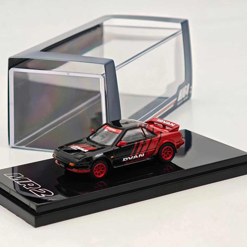 1:64 Hobby Japan MR2 1600G - LIMITED SUPER CHARGER YOKOHAMA ADVAN COLOR HJ646056AV Diecast Model Car Miniature Collection