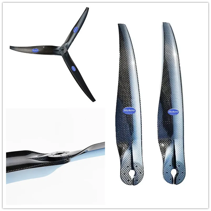 Light Paramotor Carbon Propeller, Thor Polini 80, 100, 130, 190, 200, 250-2 Blades, Best Quality