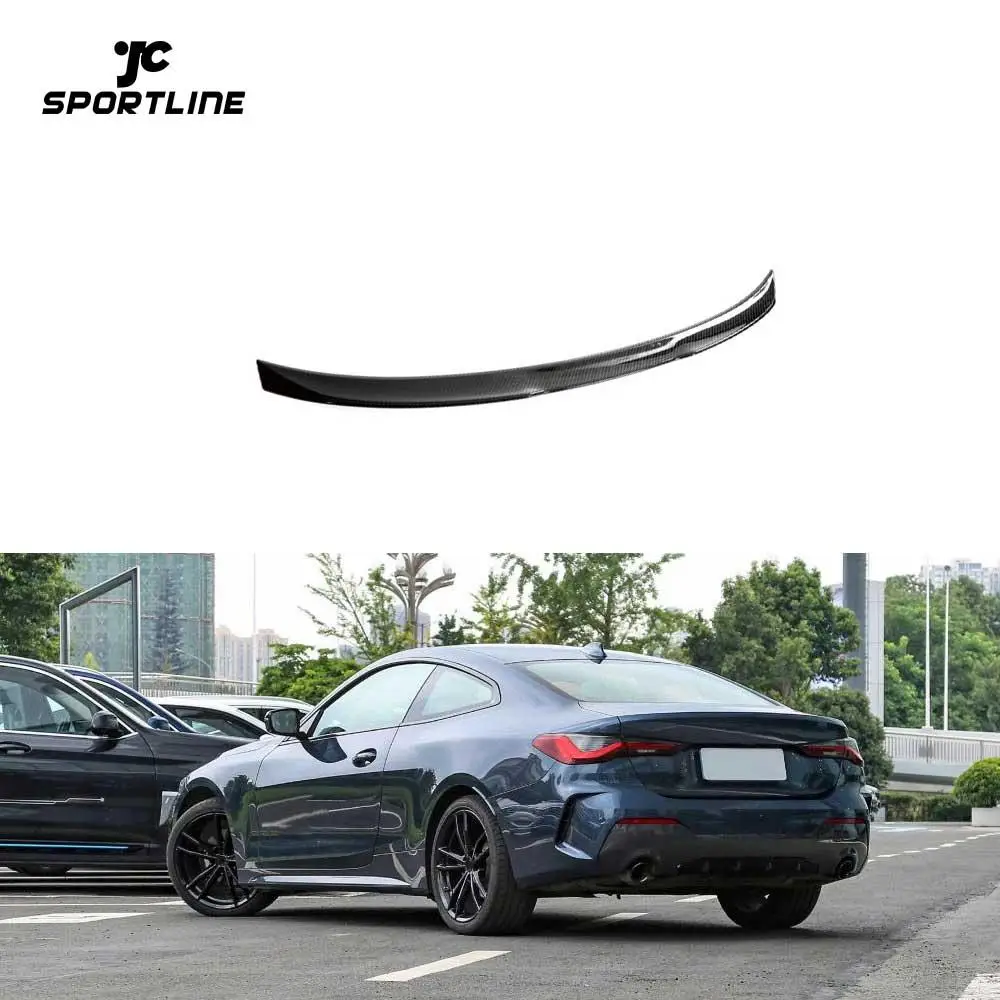

Prepreg Dry Carbon Fiber Rear Trunk Spoiler Wing For BWM 4 Series G22 G82 M4 Coupe 21-23