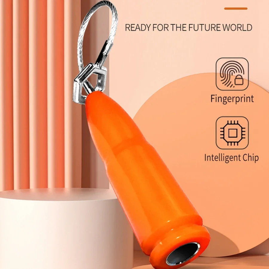 New Design Fingerprint Smart Padlock Electronic Rechargeable Door Lock Security Anti-theft Lock Luggage Case Smart Lock