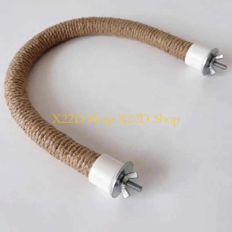 X22D Bird Grinding Scratchers Swing Stand for Parrots Conure Budgies Toy Cage Mount view 4