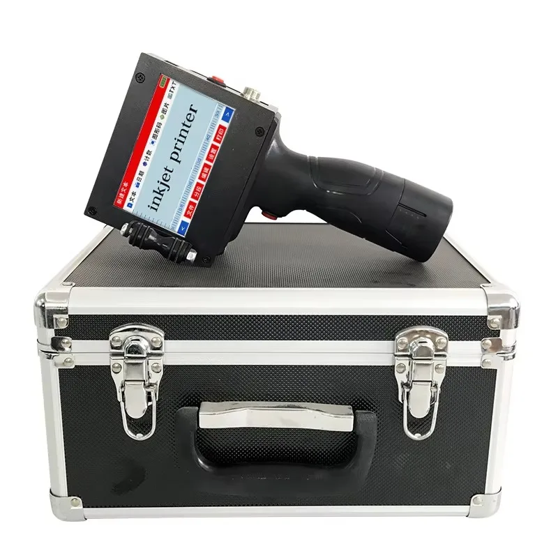 Portable Hand Inkjet Digital Coding Machine, Factory Sales with Fast Dry Ink for Expiry Date Marking