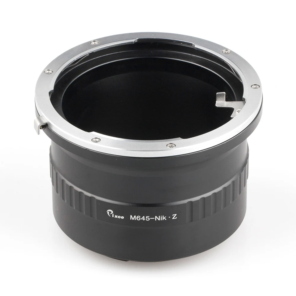 

Pixco Lens Mount Adapter Ring for Mamiya 645 M645 Lens to Nikon Z Mount Camera Nikon Z6 Nikon Z7