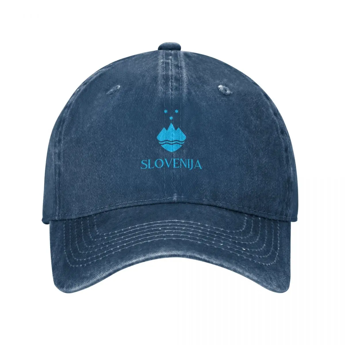 Slovenija Blue Baseball Cap Anime Hat foam party Hat Luxury Hat New For Girls Men's